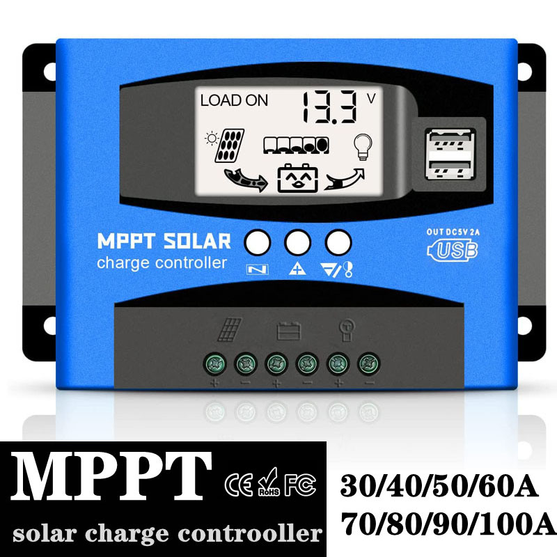 Drone Solar Charger - MPPT Solar Charge Controller 100A 12v/24v