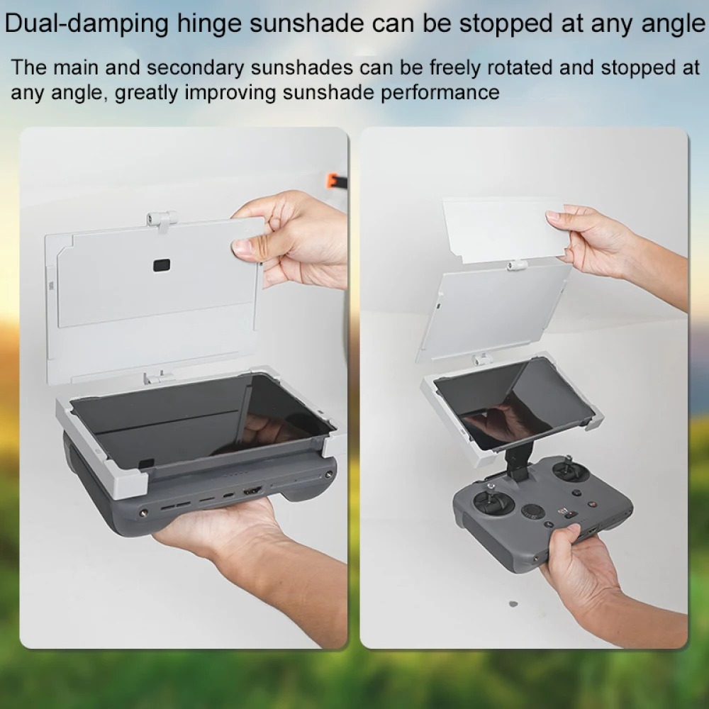 Drone Controller Hood - 2 in 1 Sun Hood Protect﻿ive