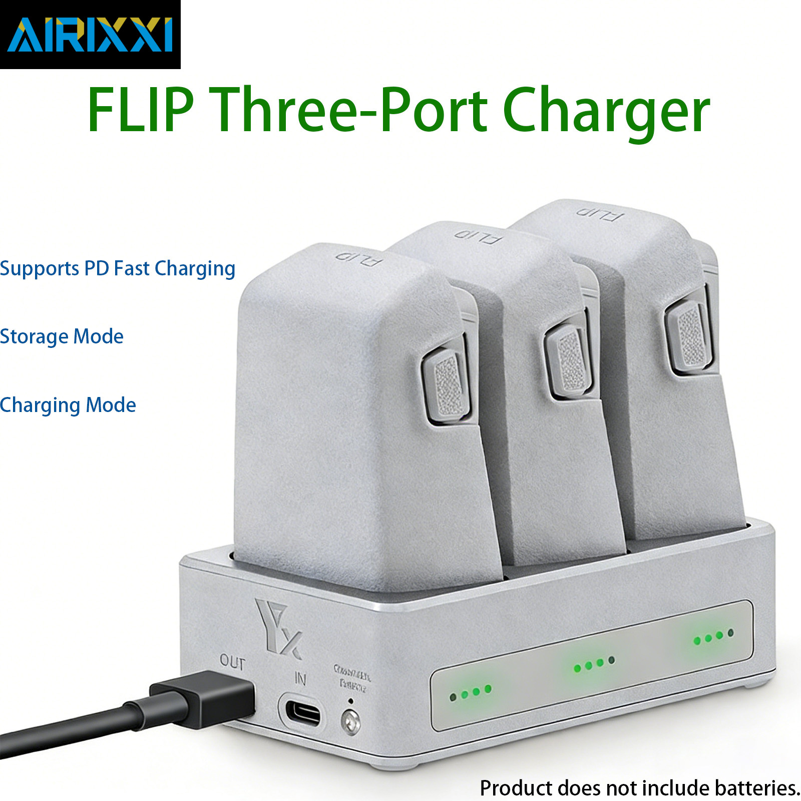 Drone Charging Hub - New 3-Port Battery Charger Hub For