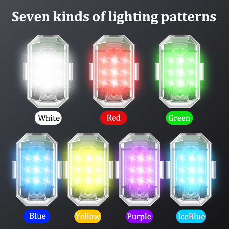2PCS/4PCS Wireless LED Drone S - огляд і ціна Drone Strobe Light