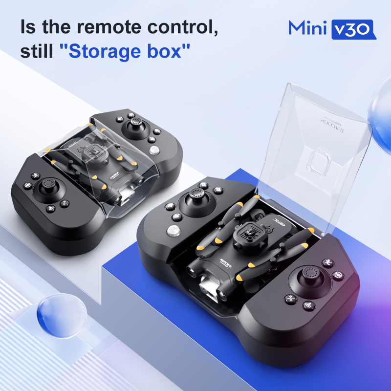 Mini V30 WiFi FPV Drone With 4 - огляд і ціна Drone Controller Screen