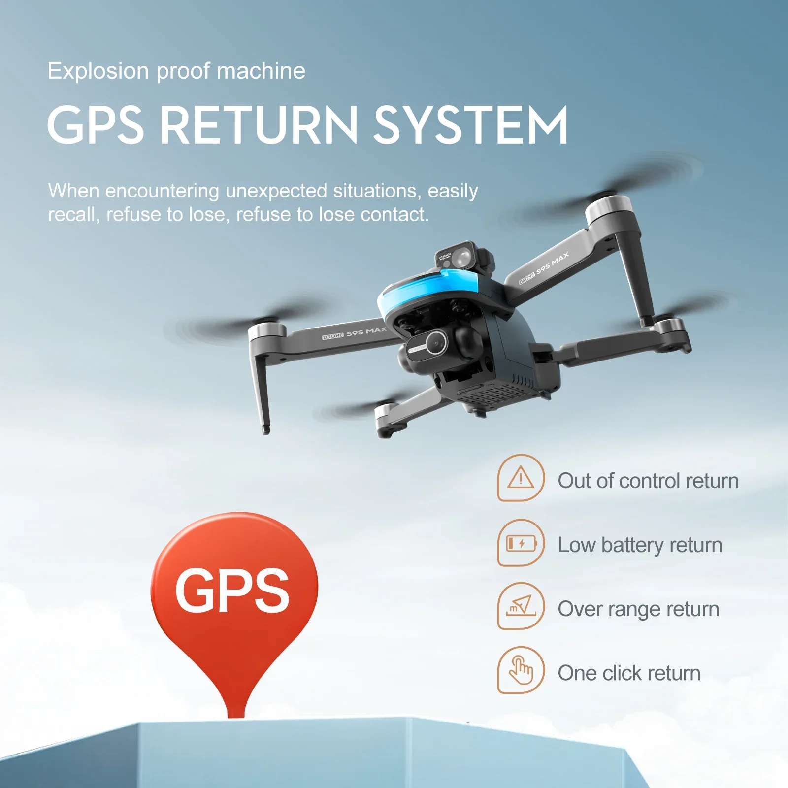 NEW S9S MAX MINI Drone 4K 2-Ax - огляд і ціна Drone Controller Screen