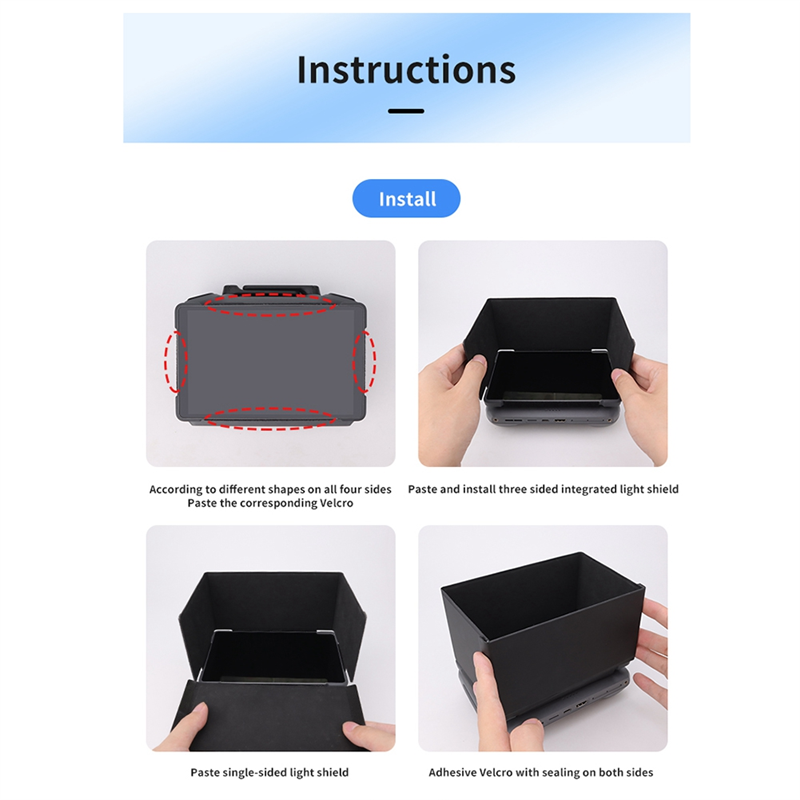 CJSD-For DJI Mavic 4 Pro Sun H - огляд і ціна Drone Controller Hood