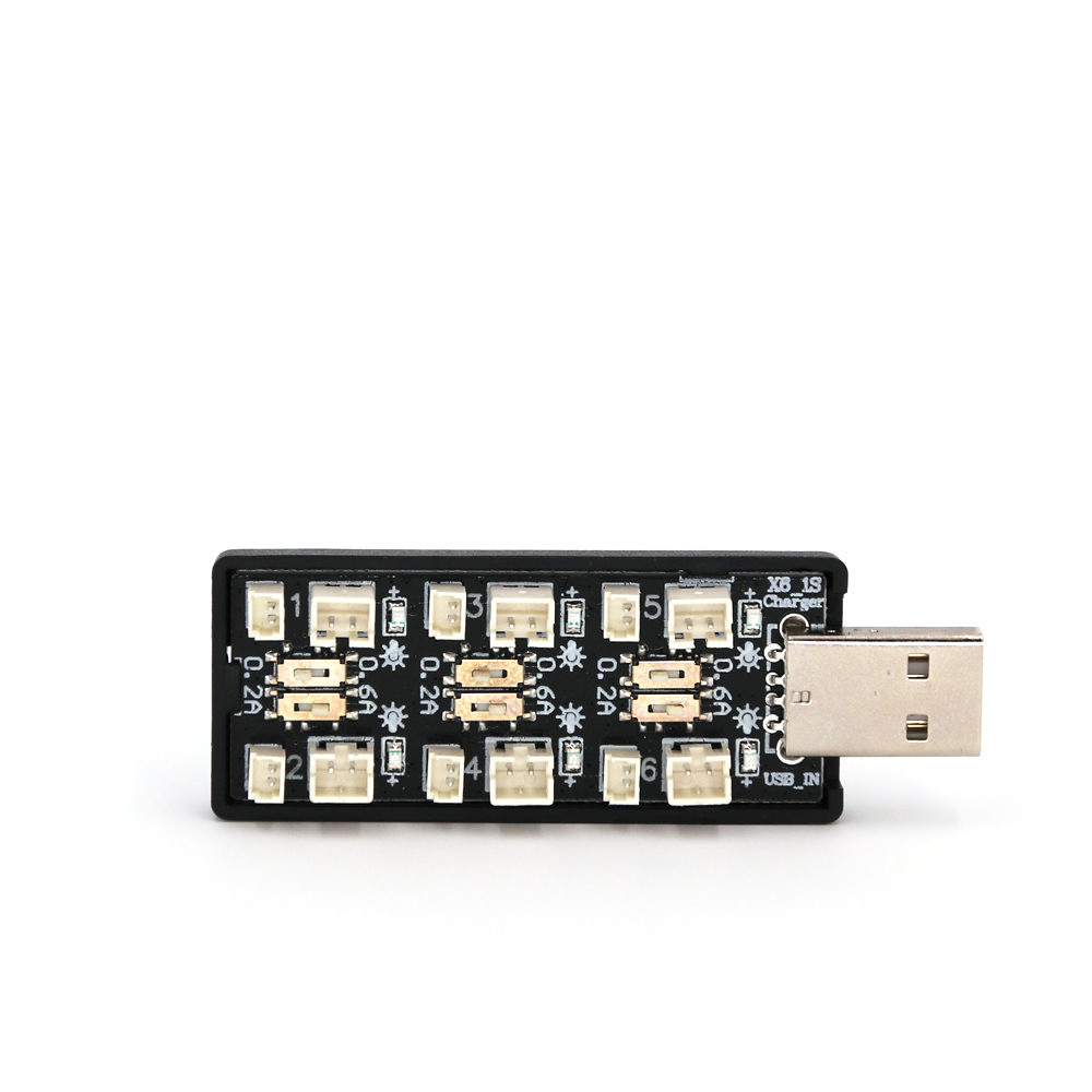 6CH USB 1S LiPo/LiHv 3.7V/4.2V - огляд і ціна Drone Power Bank