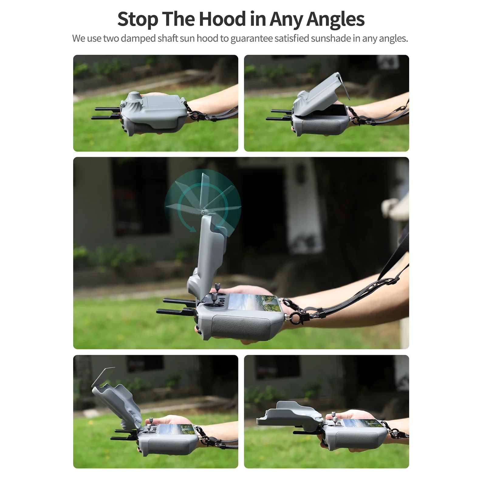 Screen Protector Hood For DJI  - огляд і ціна Drone Sun Shade
