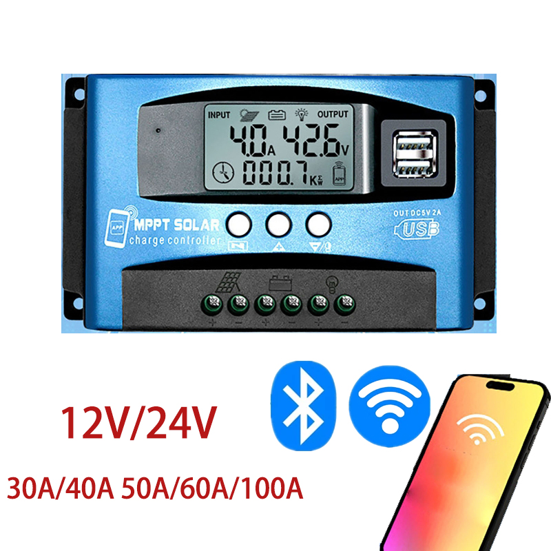 12V 24V WiFi bluetooth MPPT So - огляд і ціна Drone Solar Charger