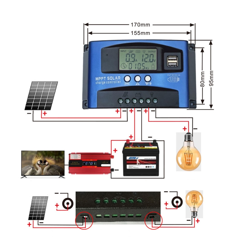 12V 24V WiFi bluetooth MPPT So - огляд і ціна Drone Solar Charger