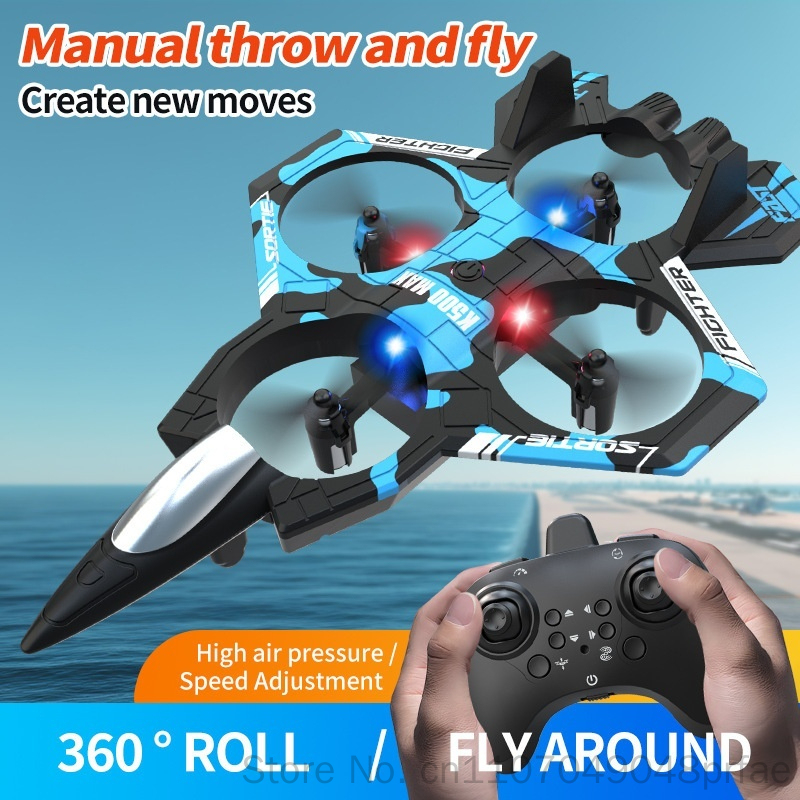 K500 Max Remote Control Fighte - огляд і ціна Drone Beacon Light
