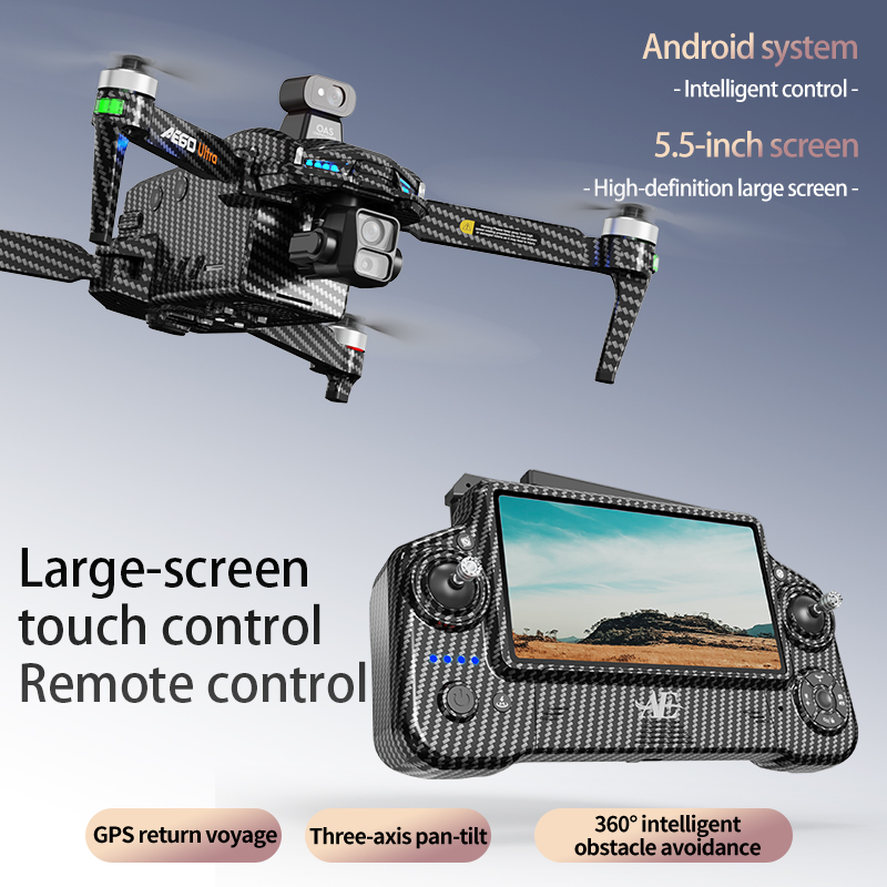 AE60 GPS Drone Professional 8K - огляд і ціна Drone Controller Screen