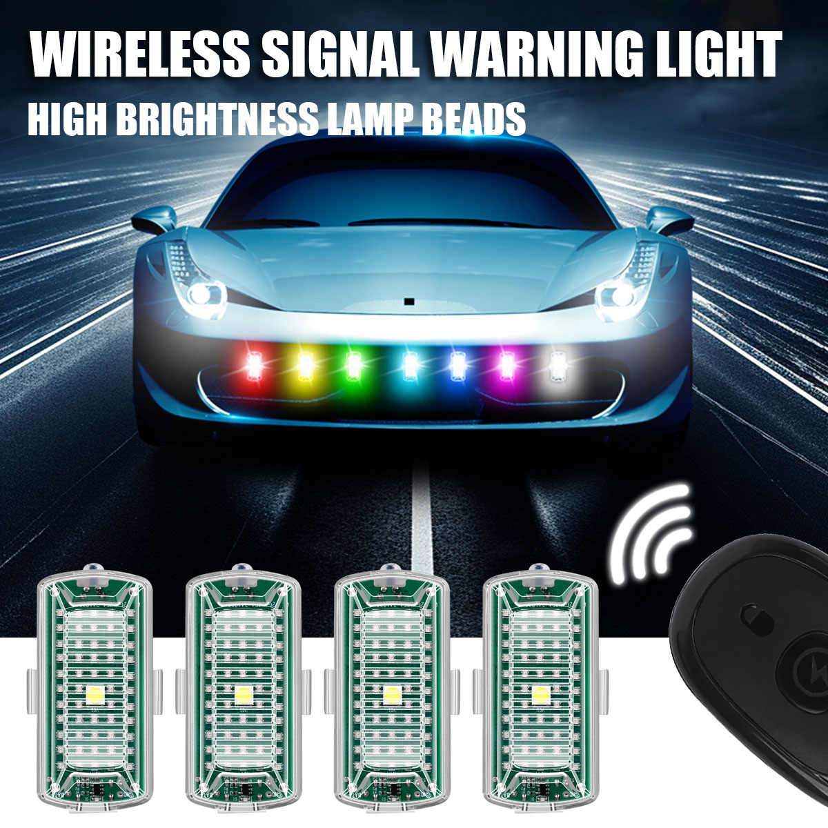 Wireless Remote Control LED St - огляд і ціна Drone Strobe Light