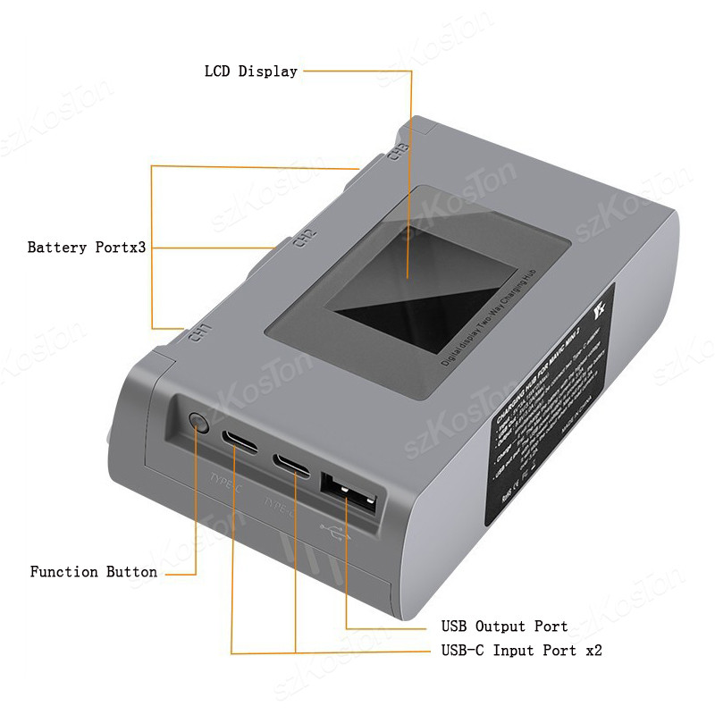 For DJI Mavic Mini 2/SE Mini 4 - огляд і ціна Drone Battery Adapter