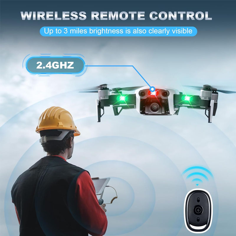 Wireless LED Drone Strobe Ligh - огляд і ціна Drone Strobe Light