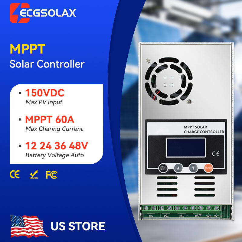ECGSOLAX 60A MPPT Solar Charge - огляд і ціна Drone Solar Charger