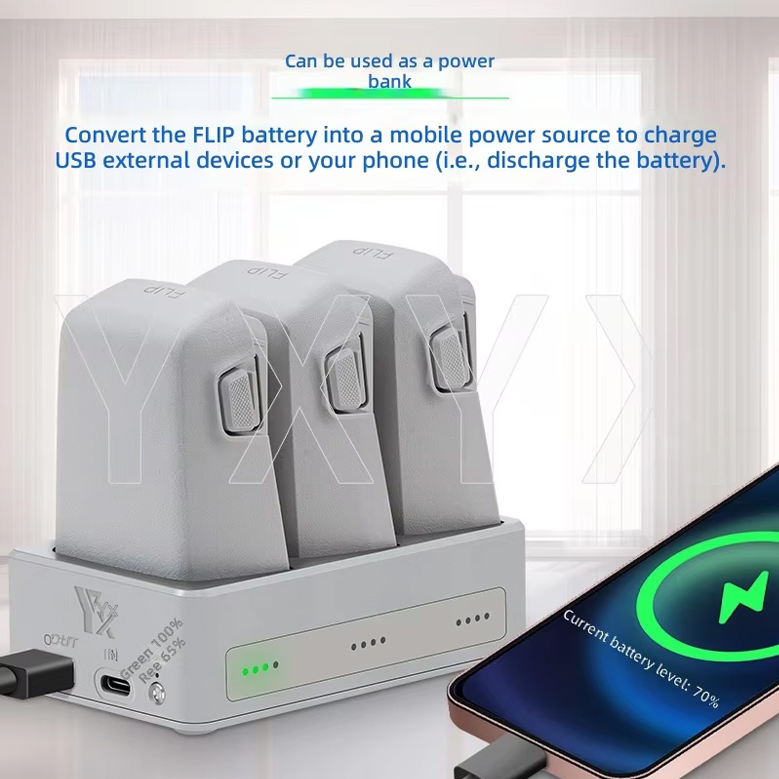 New 3-Port Battery Charger Hub - огляд і ціна Drone Charging Hub